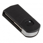 Auto vahetatav kokkupandav 2 nupuga kaugjuhtimispuldi v&otilde;tme korpuse kate Mazda jaoks must