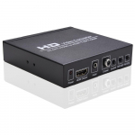 SCART/HD to HD videomuunduri tugi 720P/1080P l&uuml;liti PAL/NTSC l&uuml;liti SCART HD sisend HD 3,5 mm heli koaksiaalv&auml;ljund USA pistik US Plug
