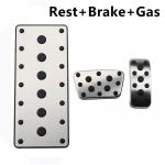 Autopedaalid Toyota Camry Highlander Land Cruiser Fortuner jaoks Lexus ES RX jaoks IS LS LX CT200H AT Pedaali kate AT With Rest