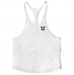 Suvine meeste ranna- ja ujumisvarustus Varrukateta t-s&auml;rk Puuvillane hingav lahe vest Muscle J&otilde;usaal Kulturismi fitness Tanki XXL