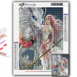 Populaarne 5D isetegemise ristpistega loomade pegasuse maalimine t&auml;ispuur-ristpistes k&auml;sit&ouml;&ouml;komplekt seinakleebis Kodukaunistus Full Round 20X30CM