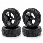 RC driftirehvid RC v&otilde;idus&otilde;iduautode rehvid 4tk Asendused 1/10 HSP94123 94122 D5 yokomo RC Drift autole type E