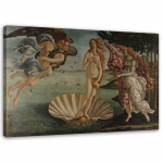 L&otilde;uendiprint REPRODUKTSIOON Venuse s&uuml;nd &ndash; S. Botticelli 60x40 pruun