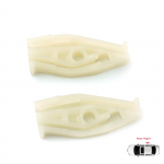 EWR794 2 t&uuml;kki aknat&otilde;stuki klamber parem tagumine veerand aken VW New Beetle Cabrioletile 2003-2010 Tagumine vasak uks Megane 1 CC Peugeot 206 CC jaoks