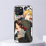Kaguya Sama Love Is War Anime telefoni&uuml;mbris iPhone'ile 11 12 Mini 13 14 Pro Xs Max X 8 7 6s Plus 5 Se Xr Shell iPhone13