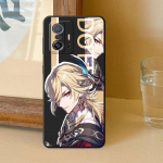 Cartoon Genshin Impact &uuml;mbris Samsung Galaxy S20 S22 S21 S23 5g Note 20 Ultra 10 Plus 8 9 S20 Fe Note9 silikoonist kate Samsung Note 20