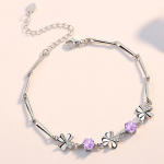 Lucky neljaleheline muruk&auml;ev&otilde;ru Naiste mood Mikroinkrusteeritud tsirkoonist k&auml;ev&otilde;ru Parim kingitus s&otilde;brap&auml;evaks