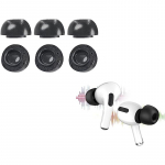3 paari m&auml;luvahust k&otilde;rvaotsikud Airpods Pro ja Airpods Pro 2. p&otilde;lvkonna k&otilde;rvaklappide tarvikute asendusk&otilde;rvaotsikute jaoks (S, M, L) must
