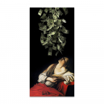 Ecstasy of the Madeleine Caravaggio plakat Prindib l&otilde;uendit Seinakunst Naljakas ettekujutus rahast Pilt elutoa sisekujunduseks 20x40cm no frame