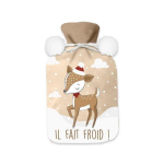 Plush doe kuumaveepudel Pehme ja pehme selja kaela &otilde;lavalu