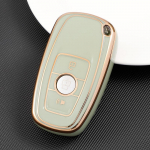 Kuldse servaga TPU auto kaugjuhtimispuldi v&otilde;tme&uuml;mbrise kattepulk Haval H9 F7x H5 H3 jaoks Great Wall 5 3 M2 H6 kupee Great Wall M4 H2 6 autotarvikud must