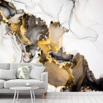 Luksuslik abstraktne tapeet Kunst Maaling Eemaldatav seinatapeet toa jaoks Kodu Magamistoa Elutoa kaunistamiseks Tapeet 200 cm(W) x 140 cm(H)