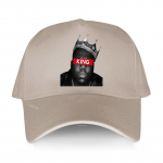 meeste pesapallim&uuml;ts hip-hop m&uuml;tsid Biggie Smalls Hip Hop King Kroon Gangsta Rap B.I.G. Muusikastaar Mood naiste l&uuml;hikese visiiriga m&uuml;ts Adjustable