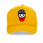 Moodne loomade panda pesapallim&uuml;ts Unisex naistele reguleeritav hip-hop m&uuml;ts, mees, naine, armas panda snapback m&uuml;tsi luu
