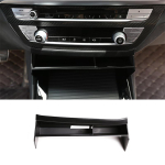 For BMW X3 X4 G01 G02 2018-2022 car storage box Central Control Tray Holder Stowing tidying Interior Mouldings styling Style B-Suede black