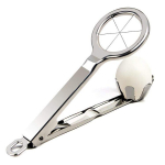 304 roostevabast terasest munal&otilde;ikur Konserveeritud munad Splitter Century Egg 6 v&otilde;rdse osaga splitter paksenemine