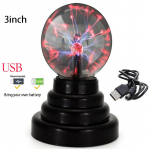 3-tolline USB Magic elektrostaatiline ioon kuulvalgus v&auml;lkpalli &ouml;&ouml;valgus atmosf&auml;&auml;rivalgus