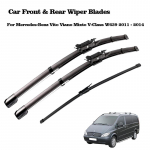 Komplekt Mercedes Benz Vito Viano Mixto V klass W639 jaoks 2011 2012 2013 2014 auto eesmised tagumised klaasipuhastid esiklaas esiklaas LHD