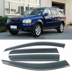 Volvo XC90 2009-2014 tuulesirmi deflektorid auto tuulutusava k&uuml;lje akna &otilde;hukaitse deflektorid kaitse lume eest