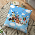 Toca Life World padjap&uuml;&uuml;r Toca Boca padjap&uuml;&uuml;r kodutoolile Lastetoa pehme dekoratiivne padjap&uuml;&uuml;r 45*45cm 24