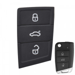 3 nupu vahetuspuldi v&otilde;tme kummipadja &uuml;mbris VW Polo Golf 7 Tiguan jaoks Skoda Octavia SEAT Ateca Leon Ibiza Shell Skin jaoks