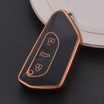 Moodne TPU autov&otilde;tme &uuml;mbrise kaane kate Volkswagen VW Golf 8 MK8 ID-4 ID-6 jaoks Skoda Octavia A8 jaoks Seat Leon FR MK4 Cupra jaoks valge
