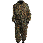 Uus 3D Taktikaline Kamuflaažir&otilde;ivas Ghillie Suit Kamuflaažir&otilde;ivad Bioniline Kamuflaaž Jahir&otilde;ivad