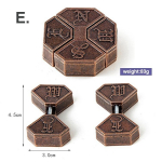 1 tk Vintage Intelligence Metal Unlock Peamurdmiskast Klassiruumi hariv m&auml;nguasi L&otilde;bus maagiline stressi leevendav m&auml;nguasi lastele t&auml;iskasvanutele