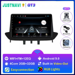 JUSTNAVI Android GPS autoraadio jaoks Renault Megane 3 Fluence Samsung SM3 2008 - 2014 Stereo Multimeedia Videopleier DSP CarPlay