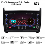 Auto Android-raadio Volkswagen Polo Sedaanile 2008-2018 Nupuga 2din Multimeedia Stereo Videopleier WIFI GPS 1+16GB 1+16GB