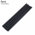 5 tk / 10 tk / 20 tk mustad kuumsulavad p&uuml;stoli liimipulgad P&uuml;stoliliimid isetegemise t&ouml;&ouml;riistad 5pcs must