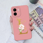 Xiaomi Redmi A1+ A2+ Plus 10C 12C 11A 9A 8A Pro &uuml;mbrise tagakaas Matt P&otilde;rutuskindel pehme silikoon kandiline telefonikotid Lilled Kirjad Redmi kaitseraua jaoks Redmi A1/A2