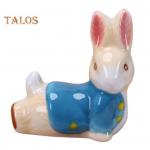 S&ouml;&ouml;giriistade hoidik Loomingulise kujuga dekoratiivne libisemisvastane atraktiivne loomakujuline s&ouml;&ouml;gipulk, puhketarbed sinine