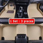 Toyota Highlander Klugerile 2013 2012 2011 2010 2009 2008 (7 istekohaga) Autode p&otilde;randamatid Salongitarvikud Vaibad Kohandatud katted LHD 4pcs beige red