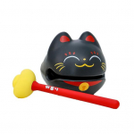 Zen Plokktrumm Puit Kala Templiplokk Templi Ornament Armas Koputamism&auml;nguasi Ohutus L&ouml;&ouml;kpillim&auml;nguasi Meditatsioon Stressi Leevendamine T&auml;iskasvanute Seks M&auml;nguasi must