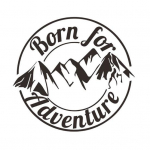 Seikluseks s&uuml;ndinud haagissuvilate haagissuvilate kleebised kleebistega must