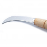 M&auml;tasl&otilde;ikur Sirp Jaapani nuga muru p&uuml;gamine, roostevaba teras multifunktsionaalne puidust k&auml;epidemega puu ananass banaan nugaCutter sirp restorani avaleht 1 Pcs