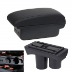 Peugeot 301 k&auml;etoe jaoks Citroen c-elysee auto k&auml;etoe kasti jaoks Asendage Varuosad Panipaigad Tarvikud Interj&ouml;&ouml;ri &uuml;ksikasjad Spetsiaalne tagantj&auml;rele paigaldamine must