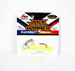 Zman Chatterbait Jackhammer uppuv lant 3/8 untsi graafik valge (0423)