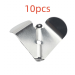 10 tk Alumiiniumist sumiseri vurr labad DIY Buzz S&ouml;&ouml;da pind kalap&uuml;&uuml;gi peibutis komponendid K&auml;sit&ouml;&ouml; Veetilk Litri m&uuml;ra Lusikas Spinner 10pcs