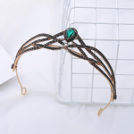 Rhinestone Crown Pruudi kroon Pulma Updo Juuksepael