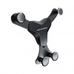 Mobiiltelefoni kronstein Topeltkolmnurga kinnitus Autotarvikud Stabiilne must