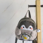 Penguin Cartoon Goth Harajuku seljakott emane armas Jk t&uuml;druk Ita kott nukk kott valukott Tegevusfiguur Palus mini v&auml;ike koolikott