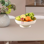 Puuviljakorv &auml;ravoolukauss Ise t&uuml;hjenev k&ouml;&ouml;gialus &Uuml;mmargune toidu hoiukorvid Serveerimine