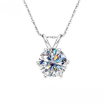 D V&auml;rv 1 kat 3 ka 5 kat moissanite teemant tippkvaliteediga 18K kullatud ripats kaelakee peened ehted kingitused 1ct moissanite