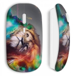 Abstraktne Lion juhtmeta hiir