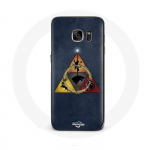 &Uuml;mbris Samsung Galaxy S6 jaoks Game of Thrones, 8. hooaeg Troonide m&auml;ngu kolmnurga logo Baratheon Lannis