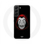 &Uuml;mbris Samsung Galaxy S22 La casa de papel Mask jaoks
