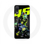 &Uuml;mbris Samsung Galaxy A02 Valentino Rossi motoGP 46 Speed ​​​​Driveri jaoks