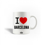 Mug en C&eacute;ramique I Love Barcelona Espagne